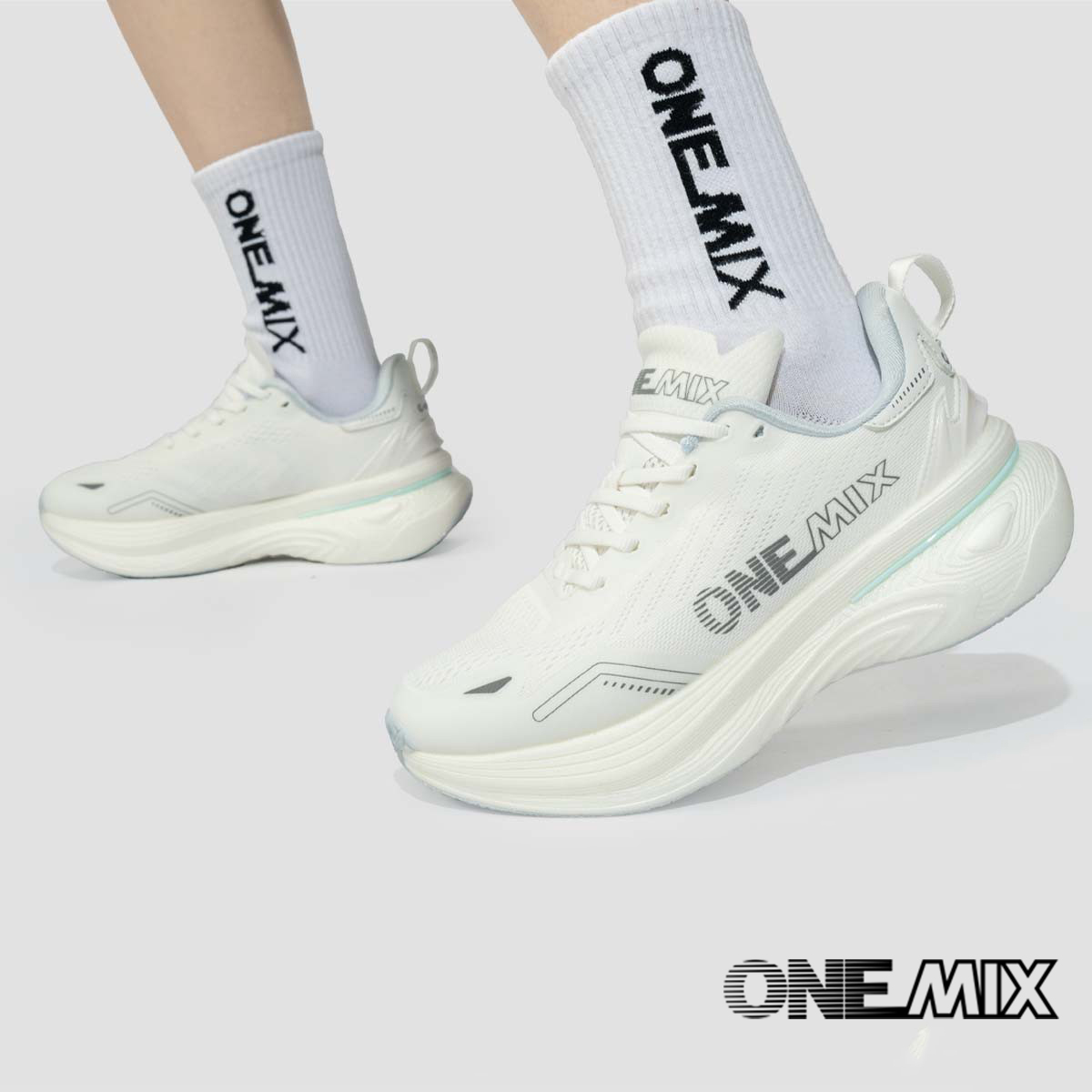 ONEMIX New Shock-Absorbing and - Lightweight Road Running Shoes recension och pris