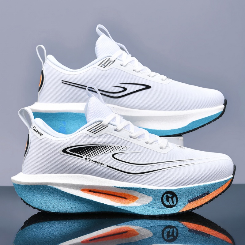 Men Running Shoes Carbon Board - Breathable Mesh Athletic Shoes recension och pris