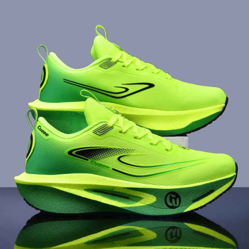 Men Running Shoes Carbon Board - Breathable Mesh Athletic Shoes recension och pris