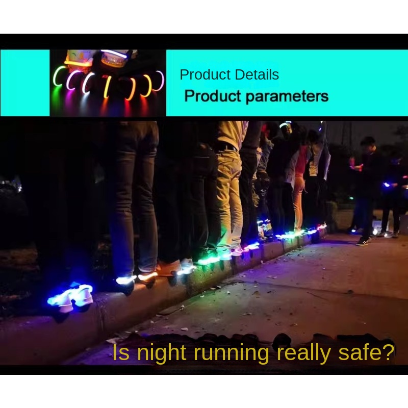 2024 Luminous Shoe Clip Light  - Reflective Night Running Shoes recension och pris