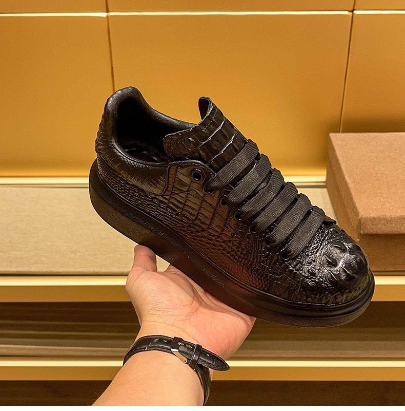 2025 summer crocodile print bl - Breathable Mesh Athletic Shoes recension och pris