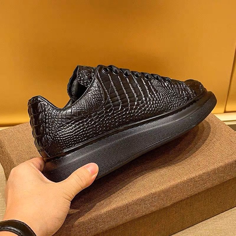 2025 summer crocodile print bl - Breathable Mesh Athletic Shoes recension och pris