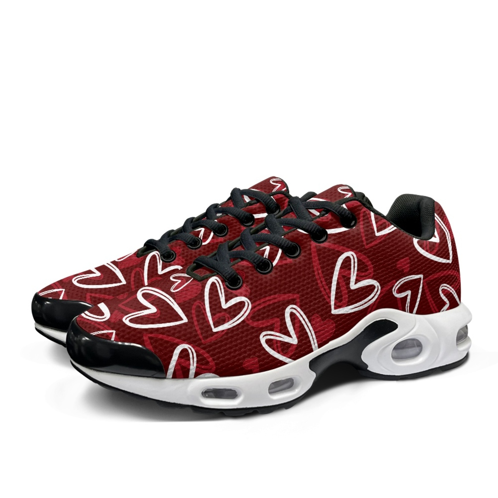 PENSTROLL Heart White Sole Gym - Air Cushion Jogger Shoes Men recension och pris