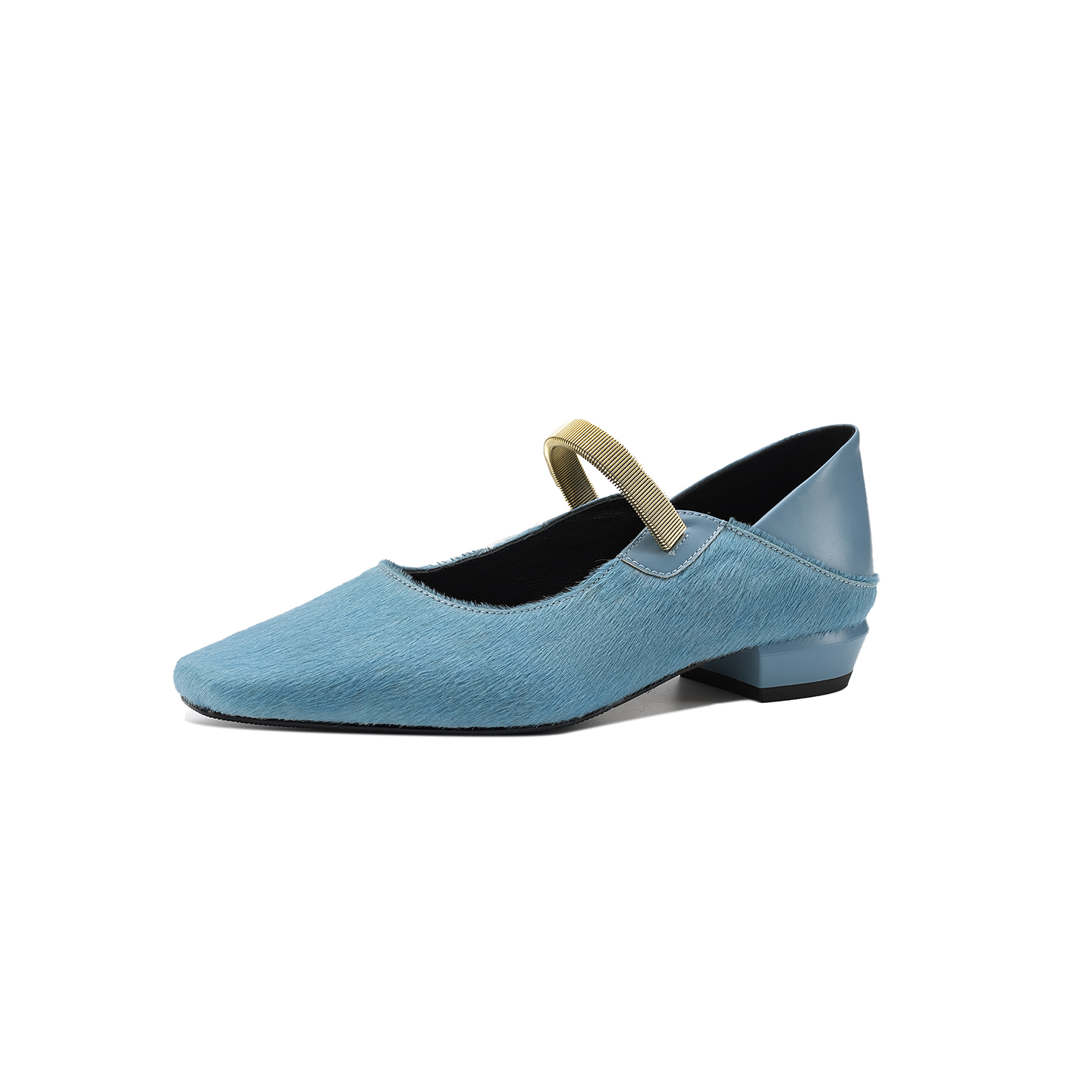 Genuine Leather Horsehair Squa - Sandals recension och pris