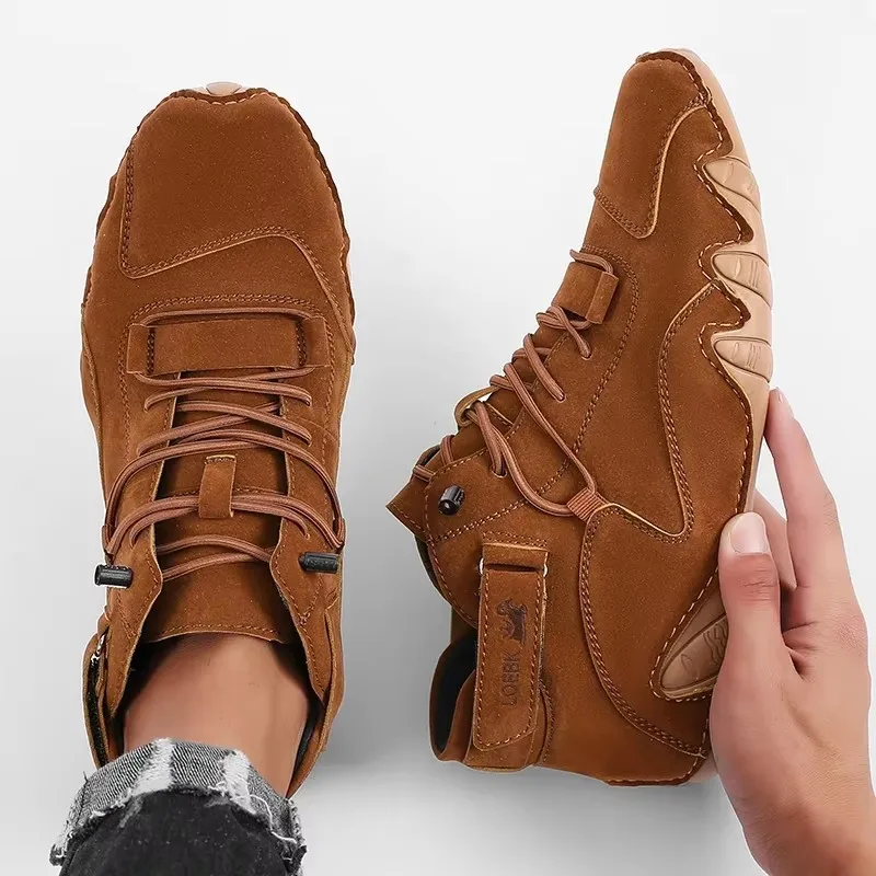 Men's New Leather Design Shoes - Waterproof Goretex Running Shoes recension och pris