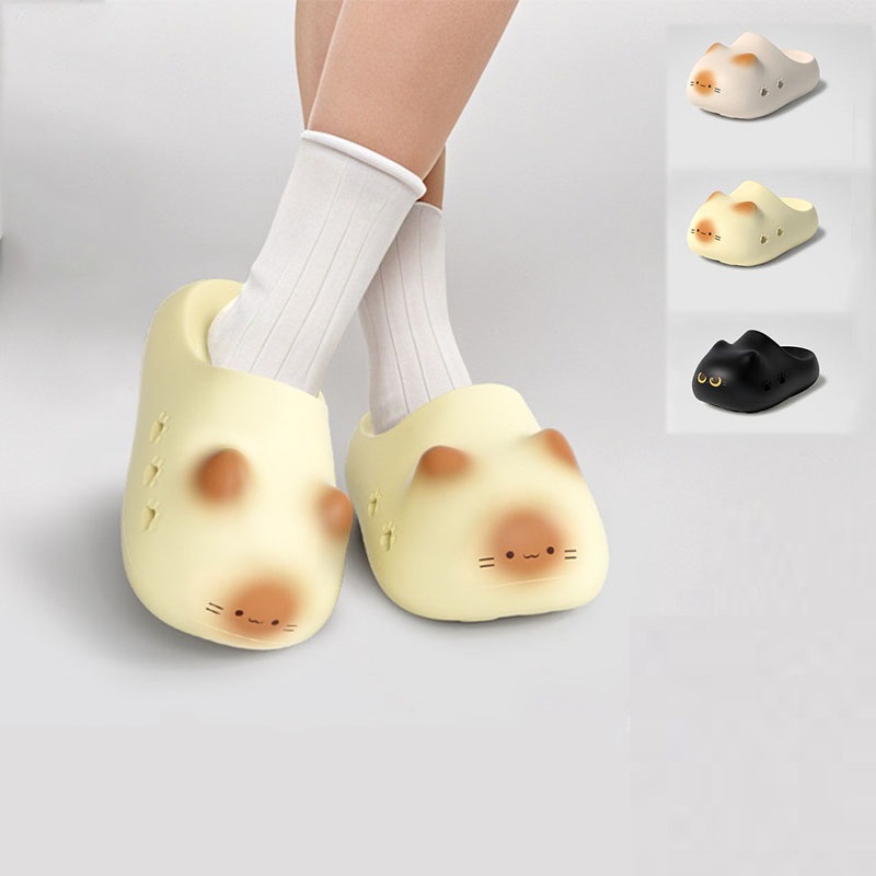 New creative black cat slipper - Boots recension och pris